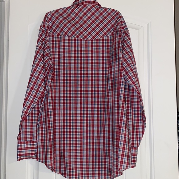 NWOT ELY CATTLEMAN LONG SLEEVE PEARL SNAP SHIRT - Picture 5 of 5